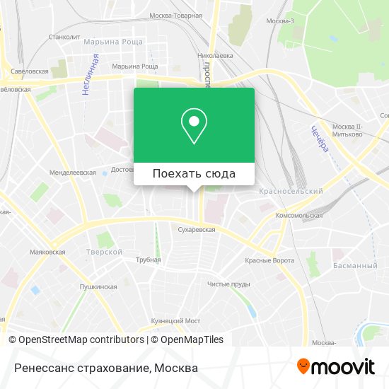 Карта Ренессанс страхование