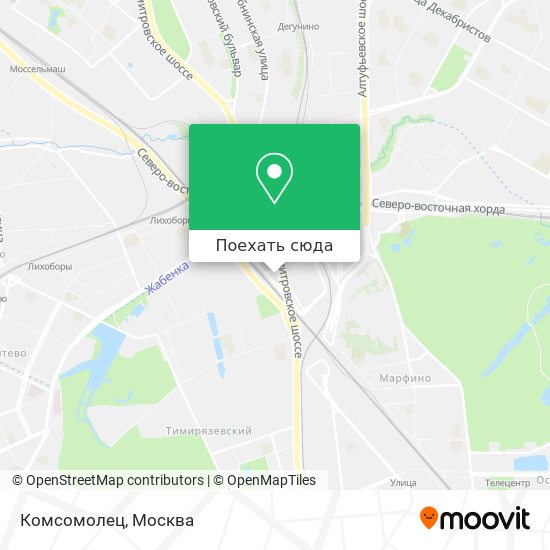 Карта Комсомолец