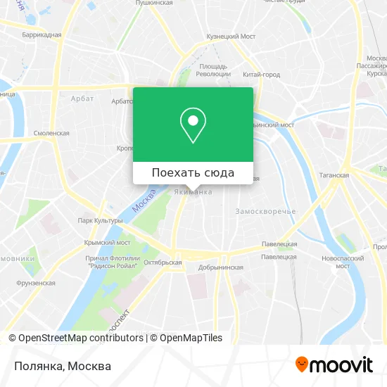 Карта Полянка