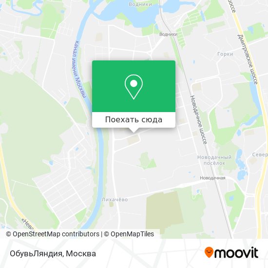 Карта ОбувьЛяндия