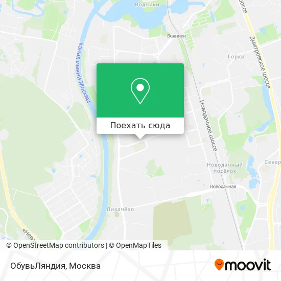Карта ОбувьЛяндия