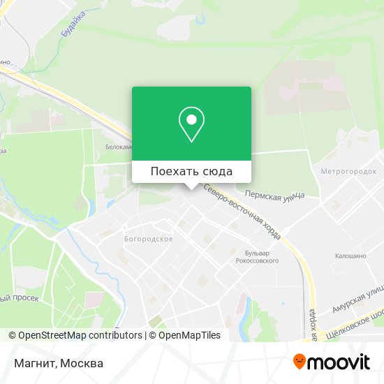 Карта Магнит