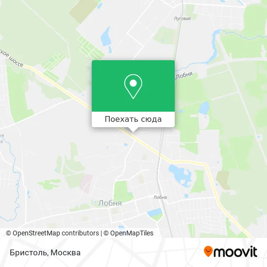 Карта Бристоль