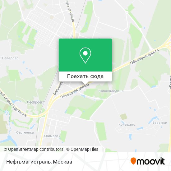 Карта Нефтьмагистраль