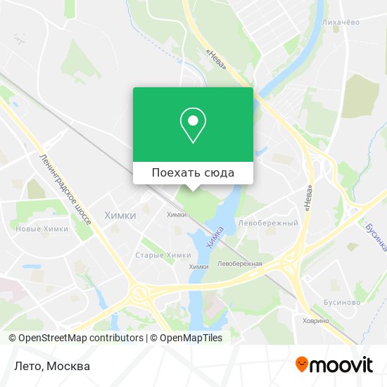 Карта Лето