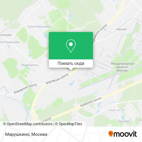 Карта Марушкино