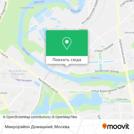 Карта Микрорайон Домашний