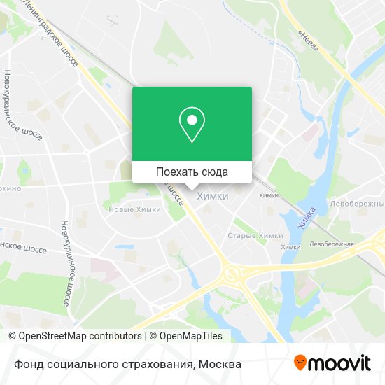 Карта Фонд социального страхования