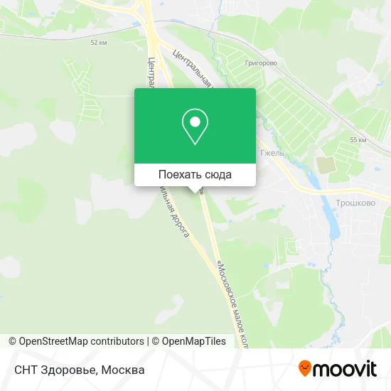 Карта CНТ Здоровье