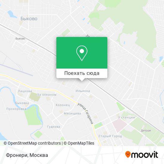 Карта Фронери