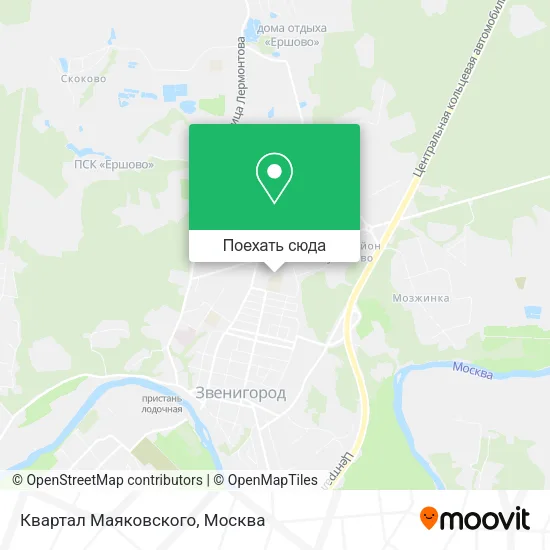 Карта Квартал Маяковского