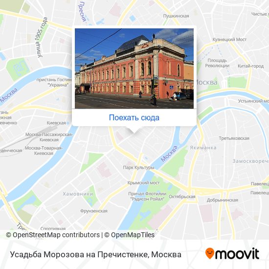 Пречистенка карта москвы