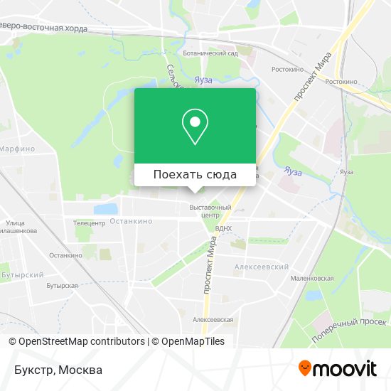Карта Букстр