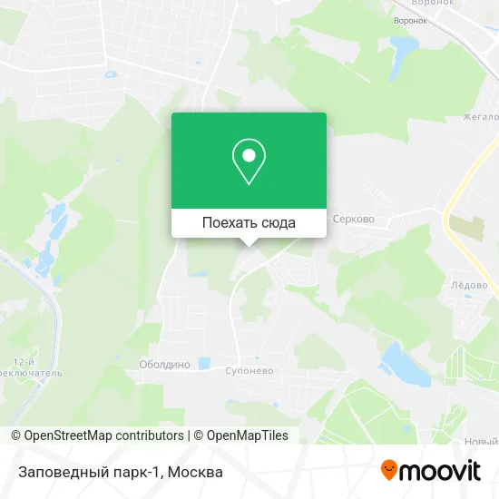 Карта Заповедный парк-1