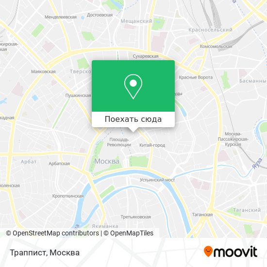 Карта Траппист