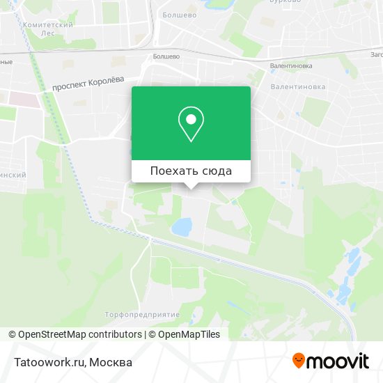 Карта Tatoowork.ru