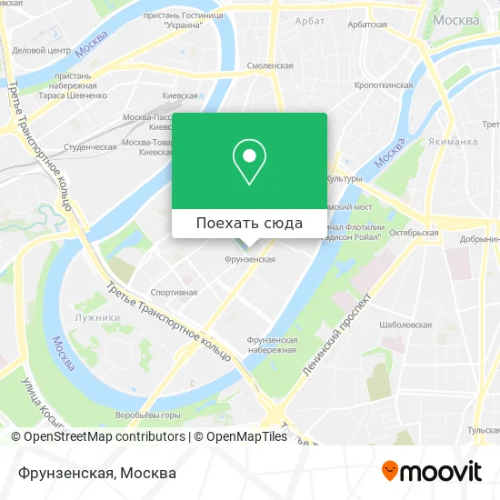 Карта Фрунзенская