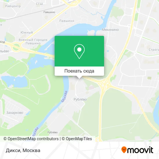 Карта Дикси