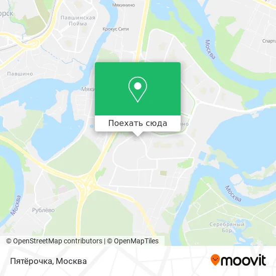 Карта Пятёрочка