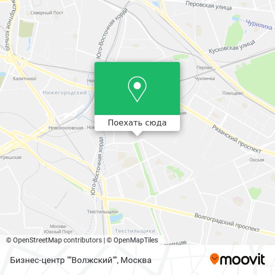 Карта Бизнес-центр ""Волжский""