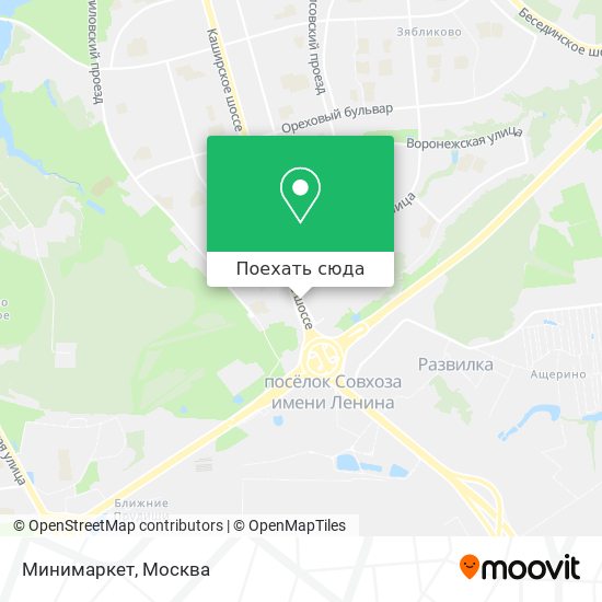 Карта Минимаркет