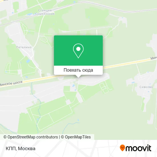 Карта КПП