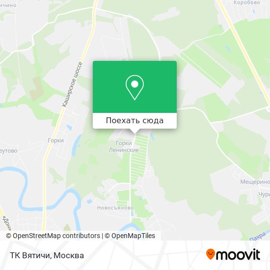 Карта ТК Вятичи