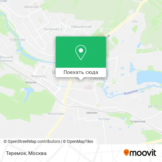 Карта Теремок