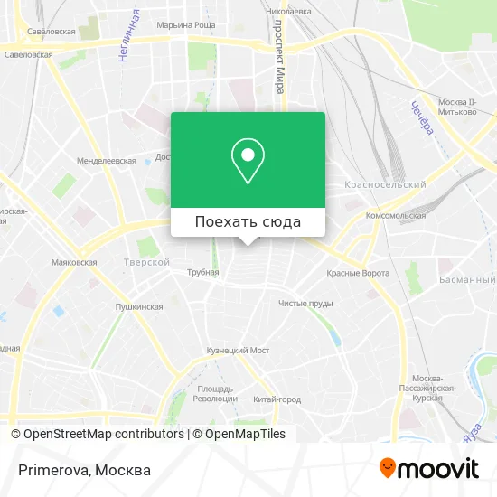 Карта Primerova