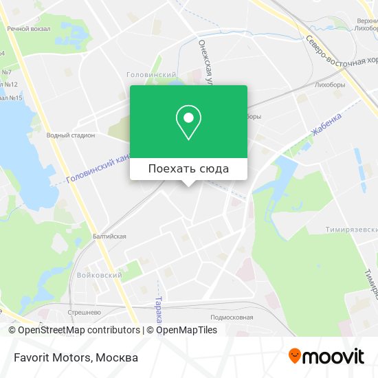 Карта Favorit Motors