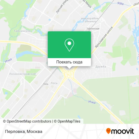 Карта Перловка