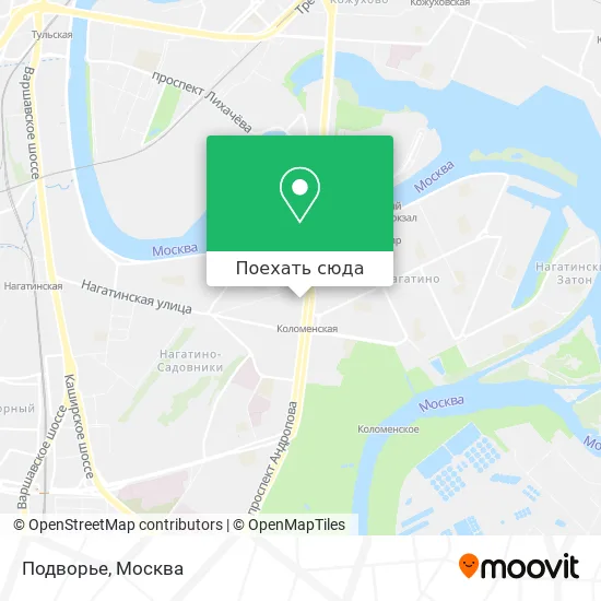 Карта Подворье