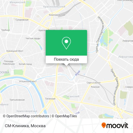 Карта СМ-Клиника