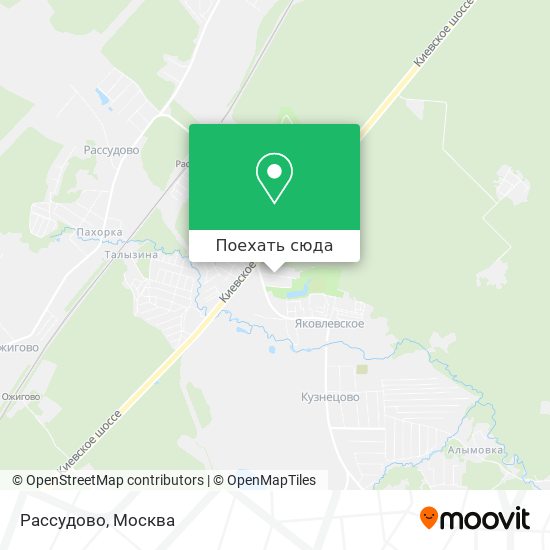 Карта Рассудово