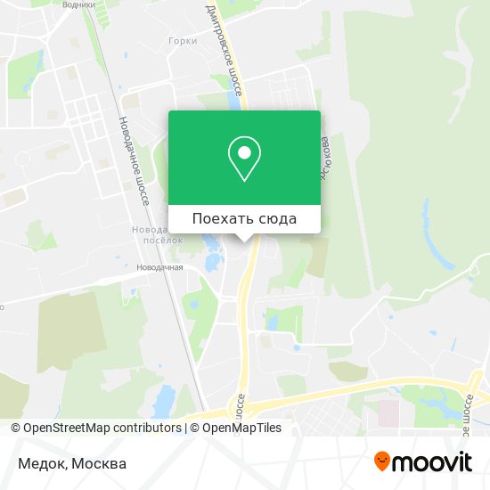 Карта Медок