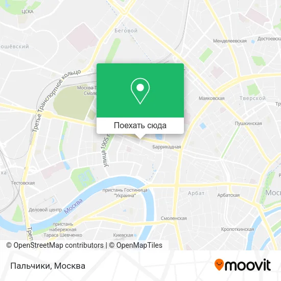 Карта Пальчики
