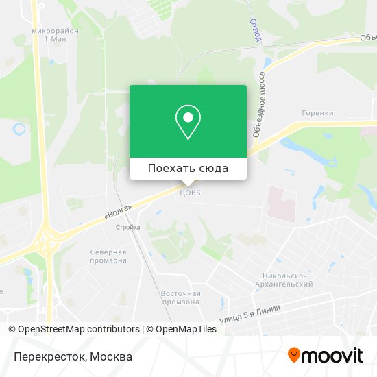 Карта Перекресток