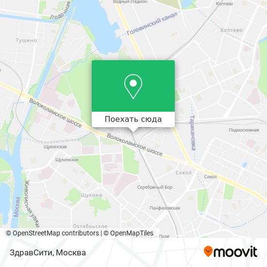 Карта ЗдравСити