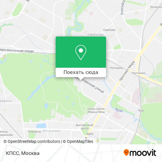 Карта КПСС