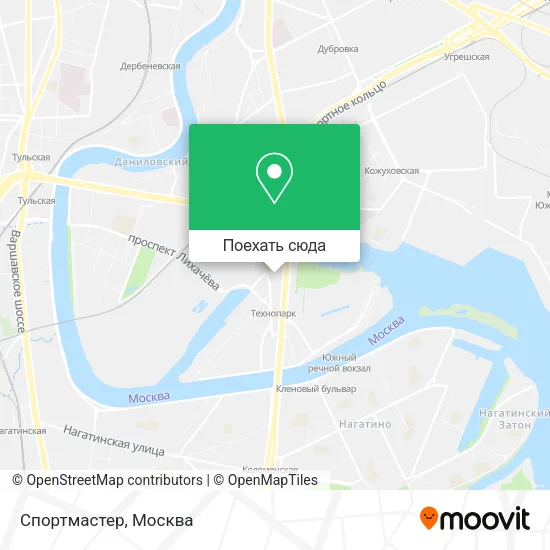 Карта Спортмастер
