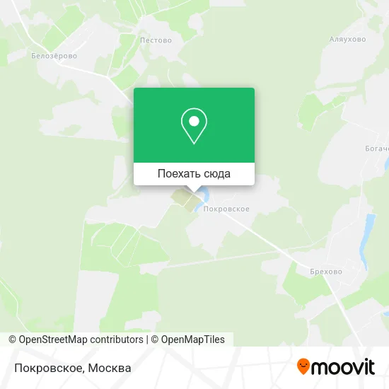 Карта Покровское