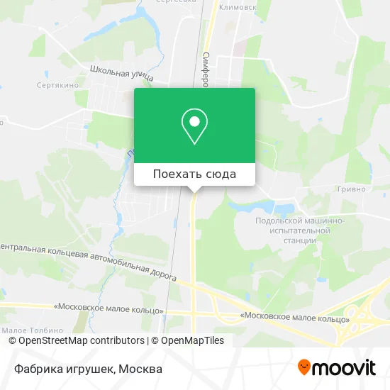 Карта Фабрика игрушек