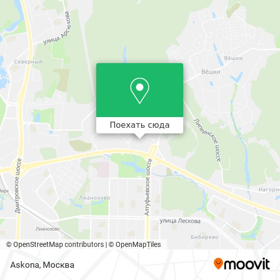 Карта Askona