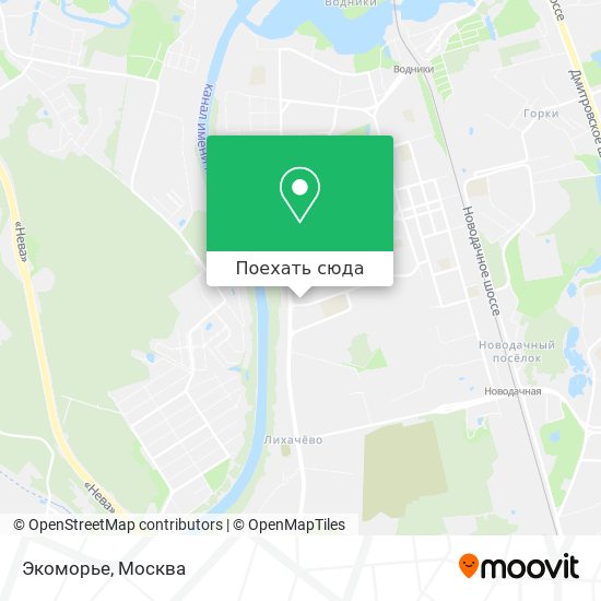 Карта Экоморье