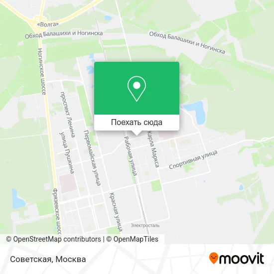 Карта Советская