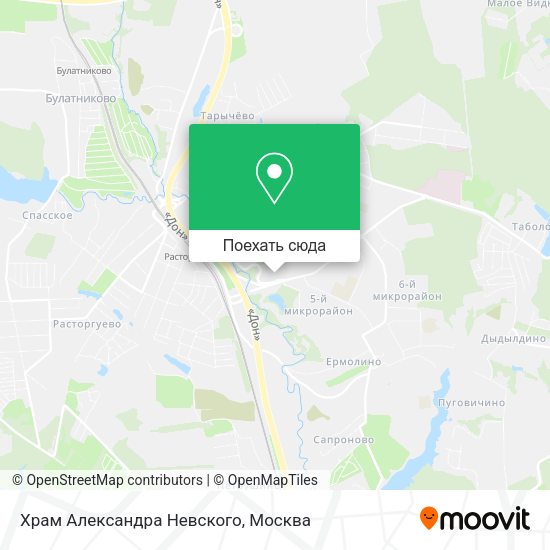 Карта Храм Александра Невского