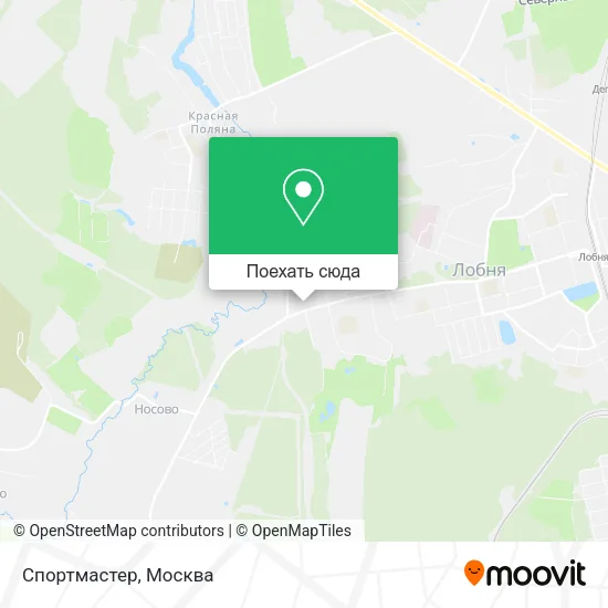 Карта Спортмастер