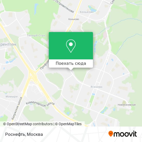 Карта Роснефть