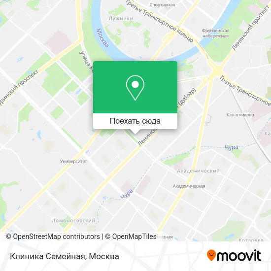 Карта Клиника Семейная