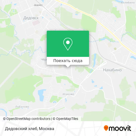 Карта Дедовский хлеб